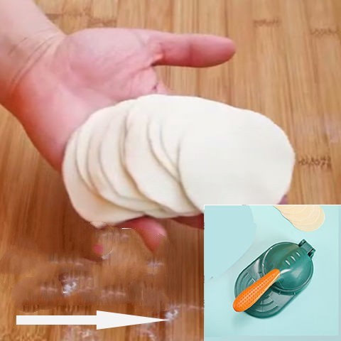 Pressure Dumpling Wrapper God Dumplings Mold Wrapper Maker Rolling b1603393 f0b6 4576 8448 911870e30b26