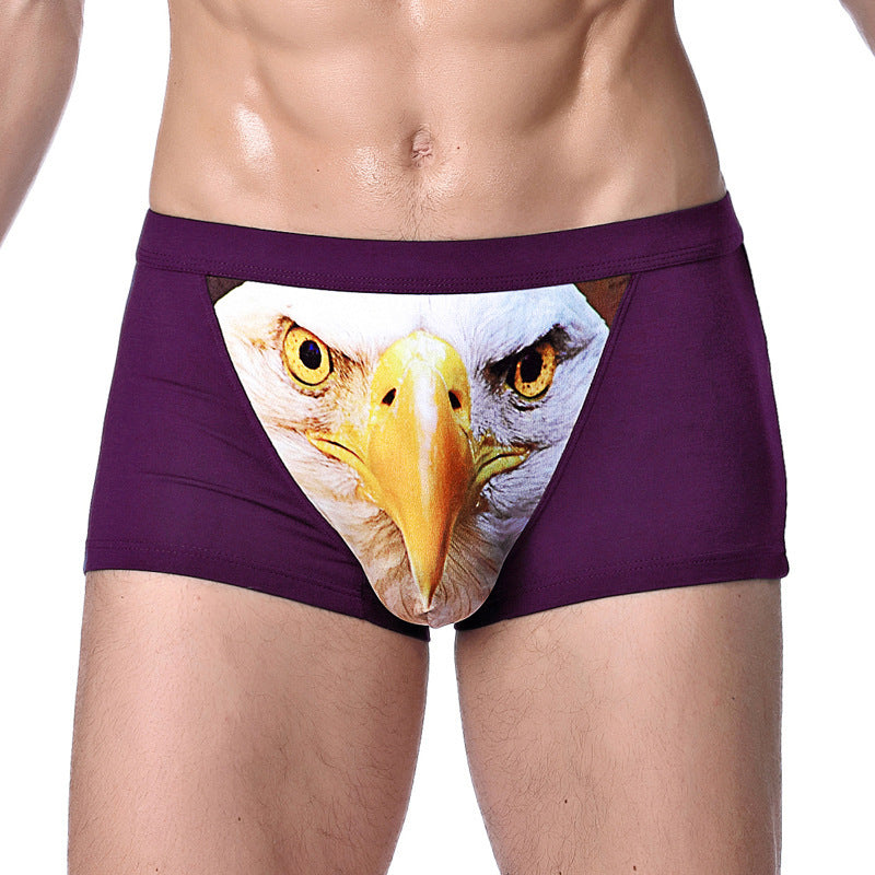 Personalized Men's Underwear Creative Animal Print Men's Underwear Sexy Boxer Briefs b1645048 bde1 4c95 b79d 0e48eb271d10