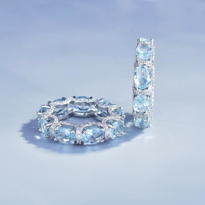 Galaxy Princess Lace Lace Aquamarine Bracelet Color Treasure Ring b1bb56e6 c6af 4c9c 948a 3254d5dba4c5