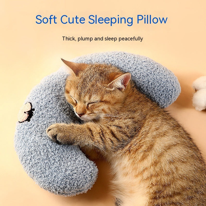 Dog Cat Sleeping Moon Pillow Small Dog Plush Pillow b1be9328 176b 47b8 87d7 439a63d5d9ac trans