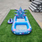 Inflatable Swimming Pool Pineapple Floating Row Air Cushion Bed Summer Water Floating Hammock Air Mattress Water Sports Toys 