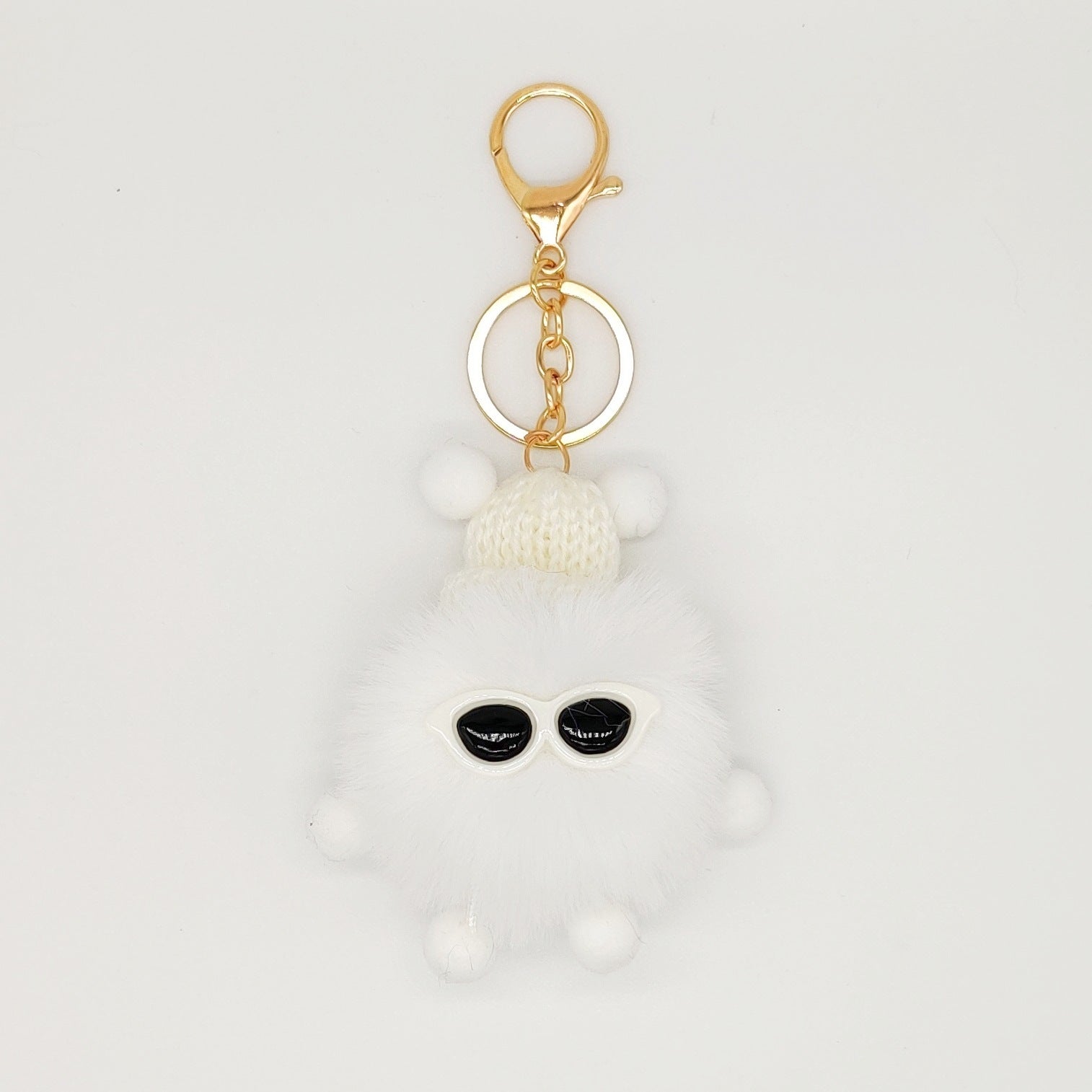 Rex Rabbit Fur Small Briquettes Elf Cute Plush Doll Pendant Keychain b1d04b90 717a 4090 8355 3cb19343e6d5