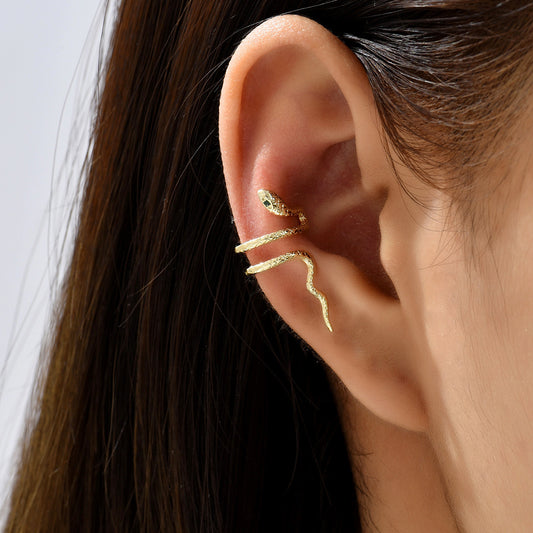 Design Ear Clip Gold Snake Winding Retro b1d16b1e d694 4815 8bd0 50612b42c14b
