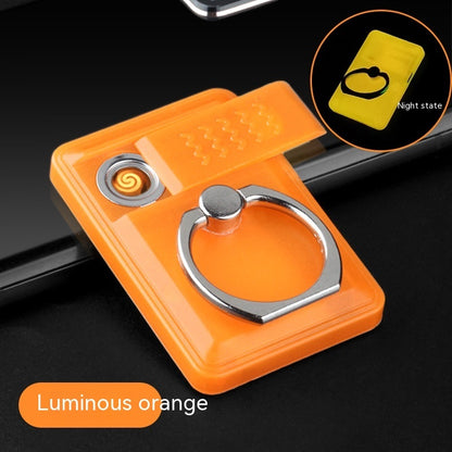 Multi Functional Portable Blue And White Porcelain Phone Holder Cigarette Lighter - 图片 9
