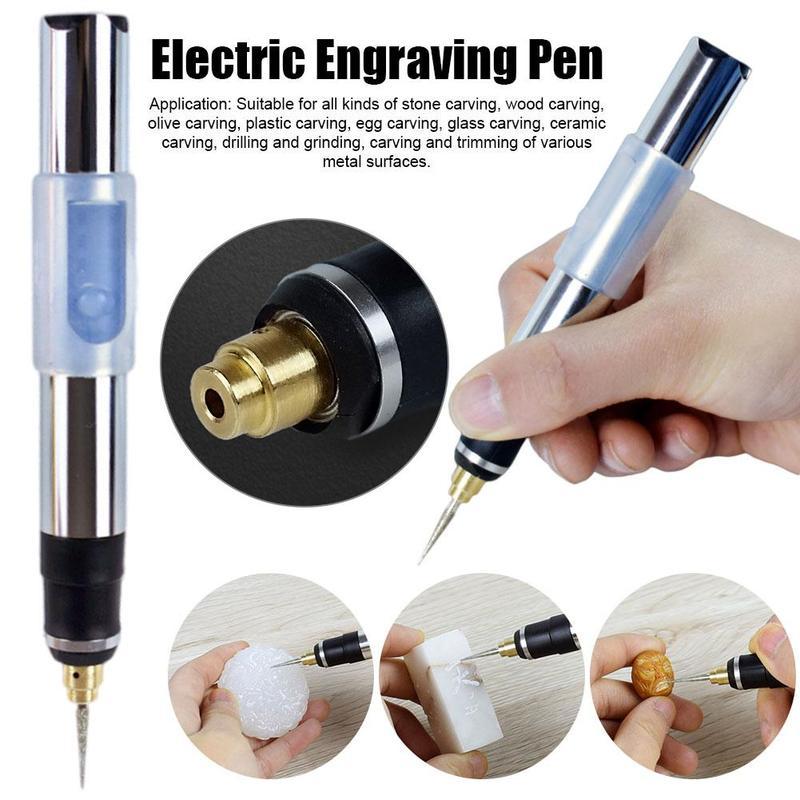 25W Wireless Electric Grinder Mini Electric Engraving Pen Micro Drilling Diy Pen Cutter Tool For Engraving Jade Wood Metal - HD Wireless Product #3