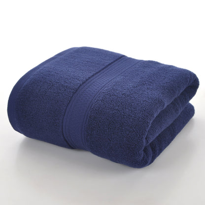 Plain Pure Cotton Bath Towel Household b2019568 3441 4883 808e 64d82271b3e2