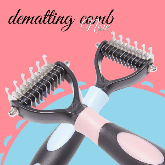 Pets Dematting Comb Pet Dog Cleaning Hair Removal Comb b20668e8 0d44 41c4 96c3 3999326e4216