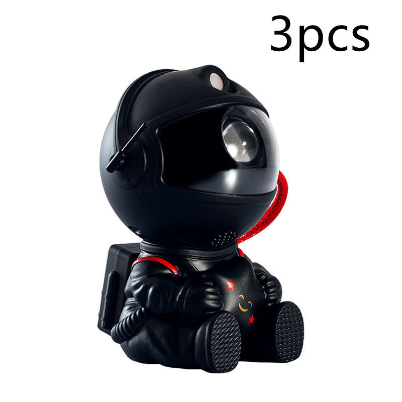 Mini Version Of Astronaut Star Projection Lamp Creative Gift Atmosphere Decorative Lamp Colorful Flowing Starry Night Light b