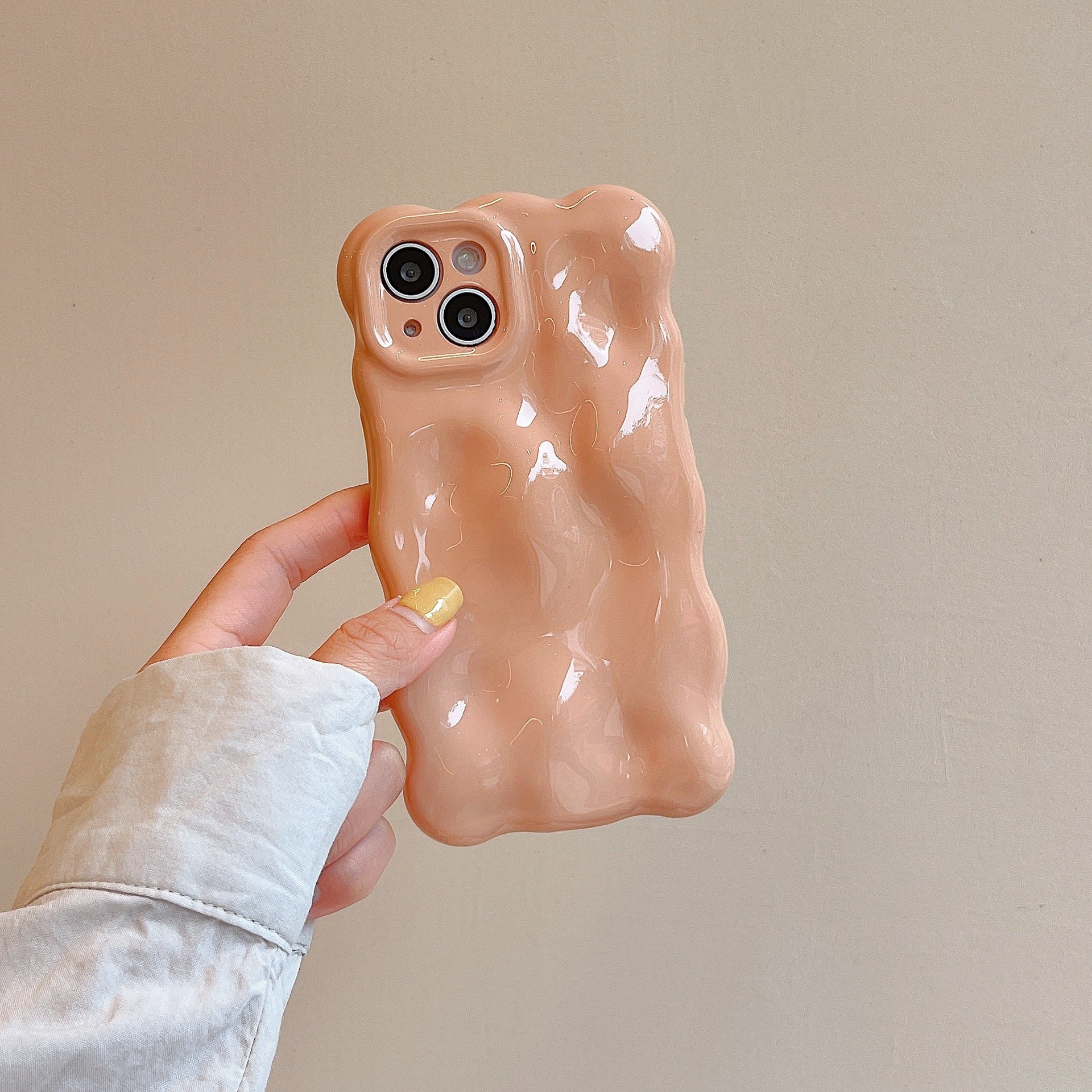 New Irregular Meteorite Pattern Phone Case Solid Color b225545c 1196 41db 8d11 cf139f0984eb