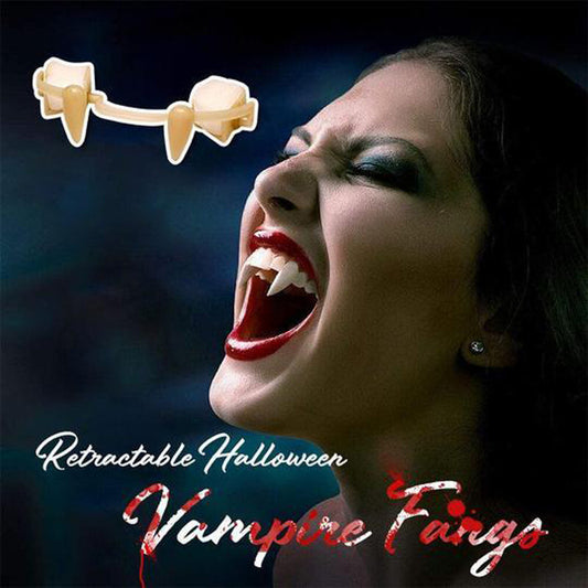 Halloween Cosplay Retractable Vampire Teeth Dentures b23c2a39 63e8 4849 9af8 e71e3f6d64a9