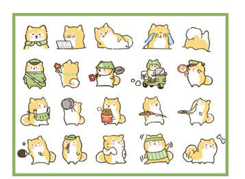Cute Handbook Stickers Photo Album Diary DIY Decoration b23ec1d4 f244 436e 8d94 89bd22476575
