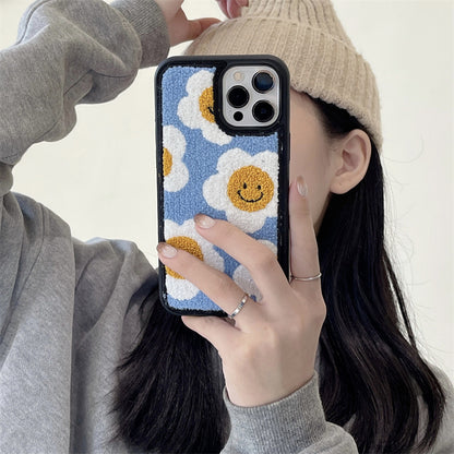 Creative And Simple Flower Plush Phone Case b25e392a 937e 45da 903e c0ebdd81b2c3