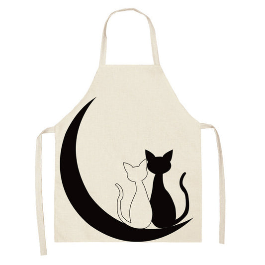 Cute Cartoon Cat In Apron b2704b8c d6a9 4d70 9fa8 fb6c4383709d