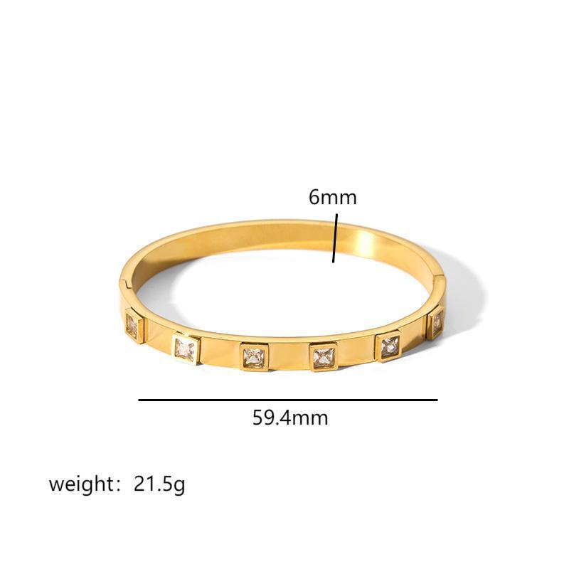 Ins Style Titanium Steel Bracelet Six-pointed Star Buckle b274bef4 414b 4695 9a9d 017602128ba0