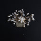 Korean Exquisite Pearl Comb Diamond Crystal Fork Handmade Hairpin Bridal Headwear Accessories b2770e71 4ef7 4f8c 965d 158a76f