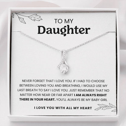 Zircon Pendant Necklace Gift For Daughter b2889993 5152 4e14 b9c9 a5e845ece251