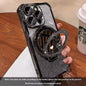 Applicable To 15 Phone Case Iphone16 Glitter Folding Bracket Protective Cover Drop-resistant b2b7dd09 c421 468f 854b f9095852