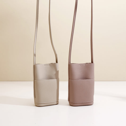 High-grade Soft Leather Mobile Phone Bag Female Crossbody b2c6aa90 60d8 4da8 b32f 8e5aac23a778