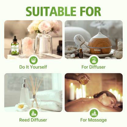 30ml Organic  Oil Aromatherapy Massage Aromatic Skin Care Castor Oil - HD Wireless Product #2