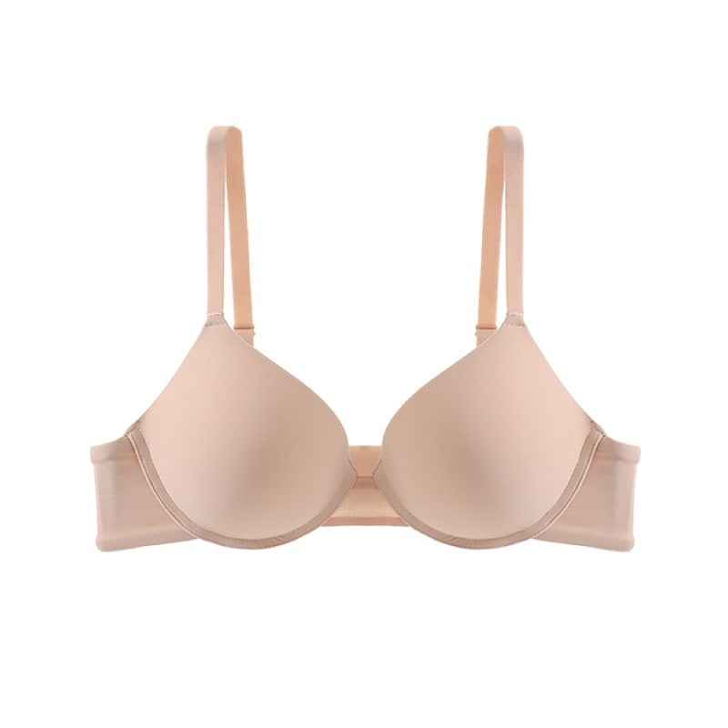 Glossy Push-up Large Bra Soft Steel Ring Adjustable Bra b2cddb65 c2db 4bde 8518 4069f823d241 trans