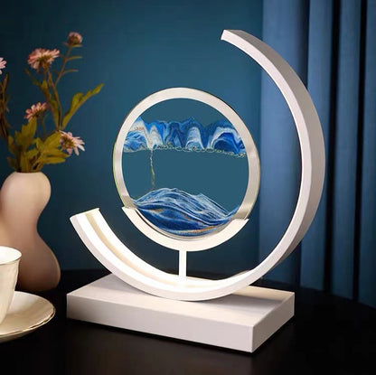 High-end Business Gifts Quicksand Painting 3D Living Room Decorations Lights Creative Lamp Led Lights b2dd4a2a b249 42bb b1a6