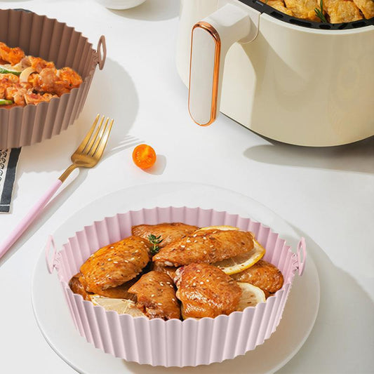 Air Fryer Silicone Food Grade Baking Tray b2dda29f fe0a 4b90 9cb8 5a88df27a4e7