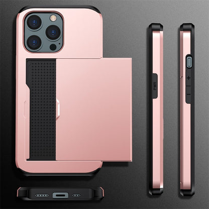 Mobile Phone Case Sliding Cover Card Two-in-one Anti-drop Wallet Protective Wallet Credit Card Holder b2ef45f0 78d7 455f 87a2