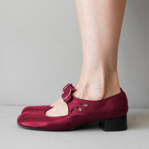 Buckle Shallow Cut Single Shoes b2faa7ba 1c6d 4856 bfef 4402e7752a38