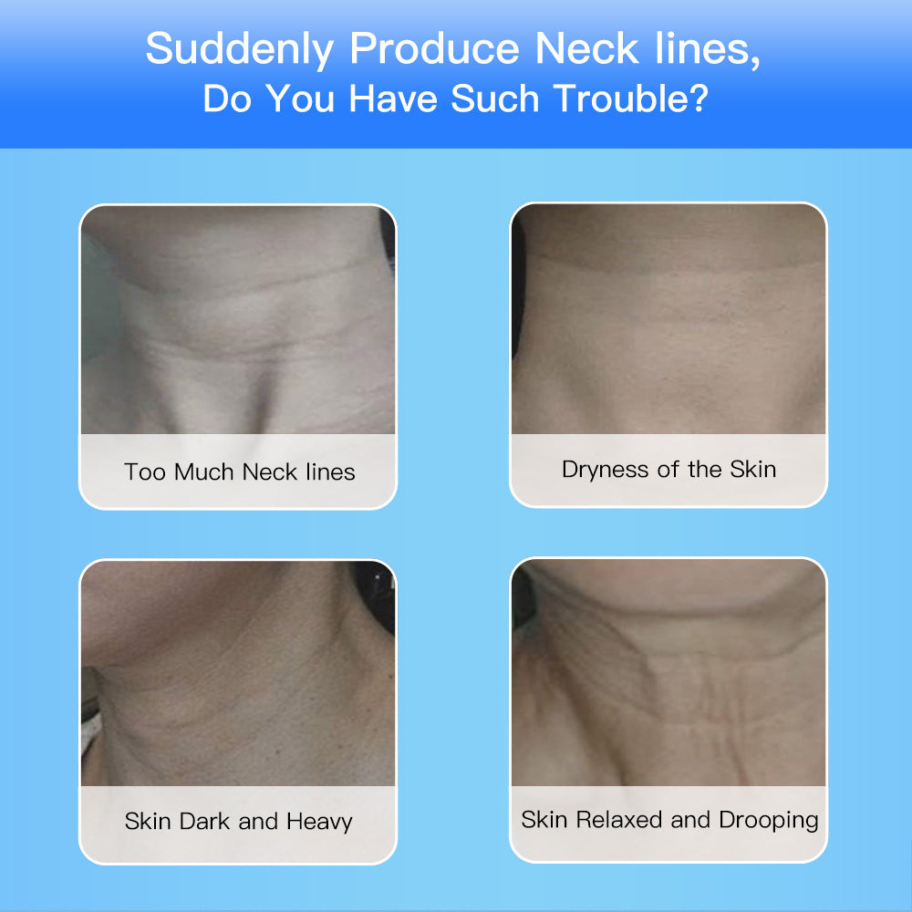 EMS Microcurrent Neck Face Beauty Device With 3 Colors LED Photon Therapy Skin Tighten Reduce Double Chin Face Lifting Device