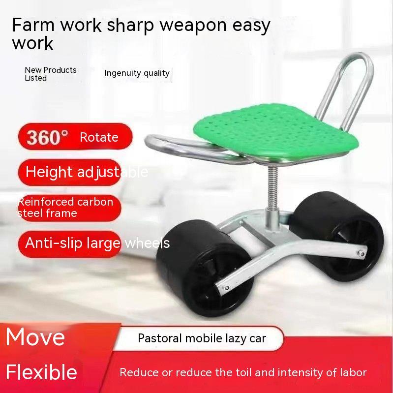 Stool Lazy Field Picking Bike Shed Agricultural Vegetables Convenient Garden Chair b2ff628f eef6 4b5f 9234 6678a24de90d trans