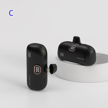 New Pocket Wireless Capsule Power Bank Compact Portable Power Source Power Bank b303a5fe 5a9e 4fab b2ee cbd0ebb66c1a