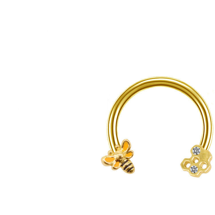 Nose Ring Non-porous Piercing Jewelry b304fee0 fcef 4867 a5fa de57bdd1159b