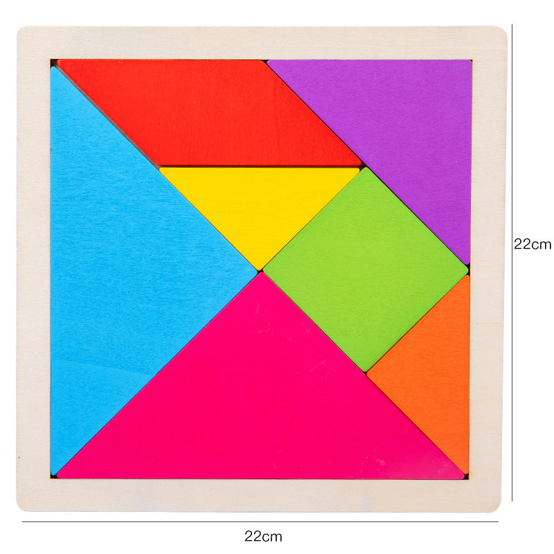 Children's Pine Tangram Early Education Patchwork Toy b3101276 9e01 4ca4 b5a6 6ab408ca3b4e