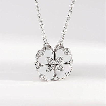 Net Red Clover Enamel Necklace Female b318dc32 adb3 4526 9dea 9138d05296dc 1d40bd24 de1c 43f1 b298 60a4db26b901