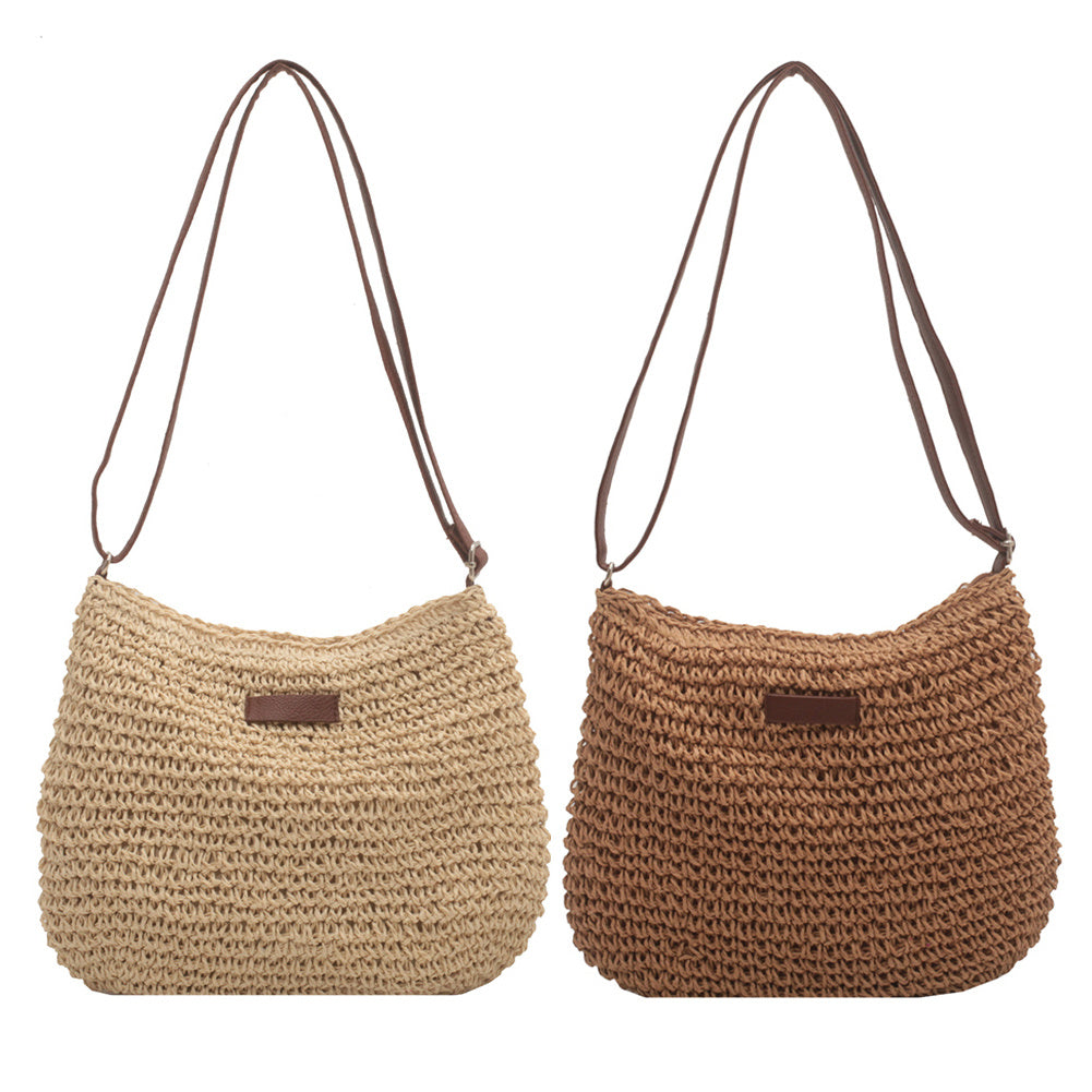 Niche Design Vacation Straw Tote Bag b31963f0 40d0 4893 95de 5cbec2555897