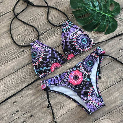 Floral multicolor bikini b32b1a70 6845 4b74 bf04 1a768b2b955d
