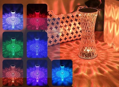 Creative Crystal Diamond Table Lamp Rechargeable Acrylic Bedroom Bedside b32b566e 785e 4042 ab2b 57aa771a9070