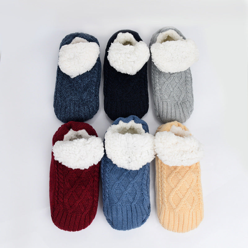 In Winter Add Fleece And Thicken Warm Slippers And Socks b3367f46 4e27 4454 83cd e84d9ce0aa70