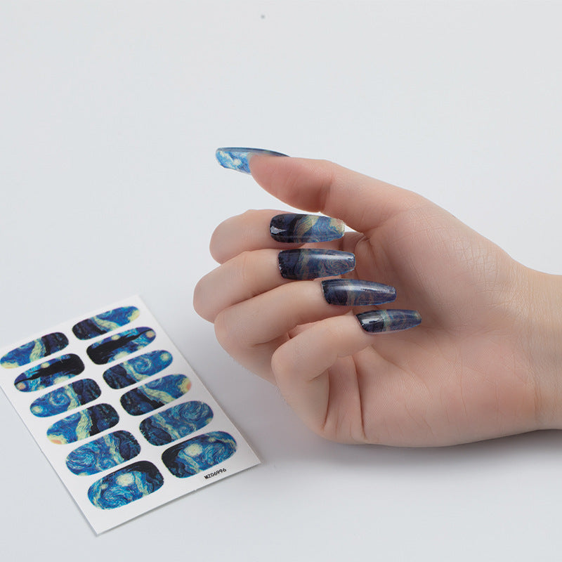 Nail Sticker European And American Oil Painting Art b33b31fb 65ea 4815 a8c0 cac1a1ece06d