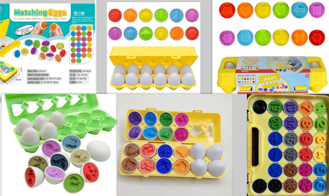 Baby Learning Educational Toy Smart Egg Toy Games Shape Matching Sorters Toys Montessori Eggs Toys For Kids Children b3448024