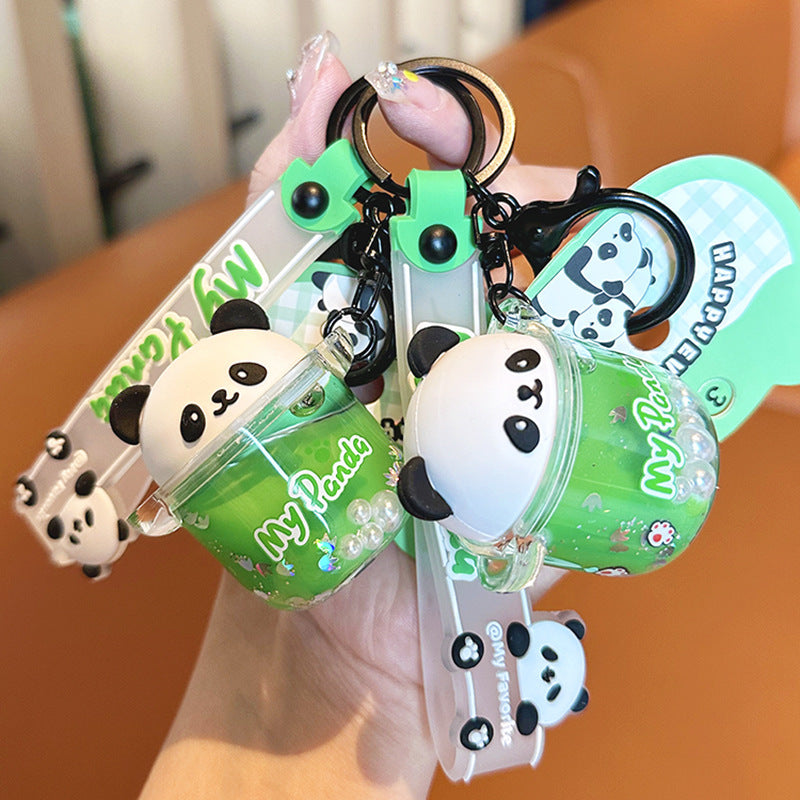 Decompression Keychain Female Exquisite Cure Small Pendant b34e3362 f7cc 43df 9762 0698dfc28b8f