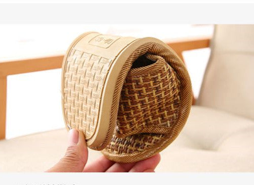 Rattan Mat Rattan Woven Rattan Straw Woven Slippers b34fe796 8818 4501 921c c89941e9c93b