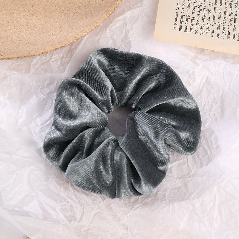 Flannel Hair Tie Hair Rope Amazon Velvet Fashion Ponytail Hair Accessories b36945df c828 44e7 8238 22ed05cec9fc