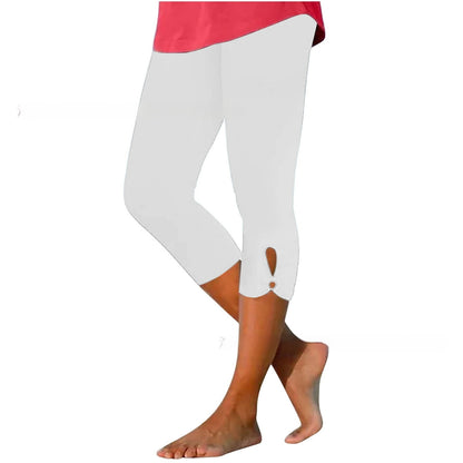 Casual Hollow-out Petals Skinny Stretch Women's Leggings b3707866 d8c6 441f 9f0b 646e204c6dbf fine