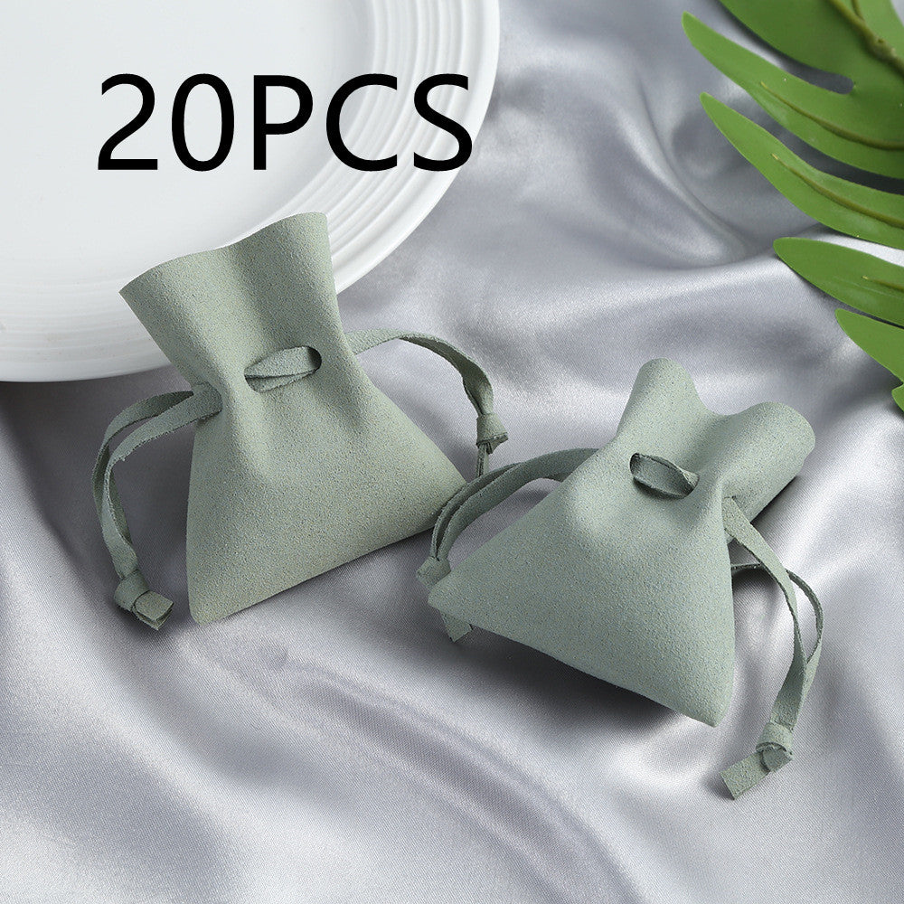 Microfiber Leather Jewelry Clamshell Bag b37bf054 2cdc 4f1c 90b6 ae87f4f063b7