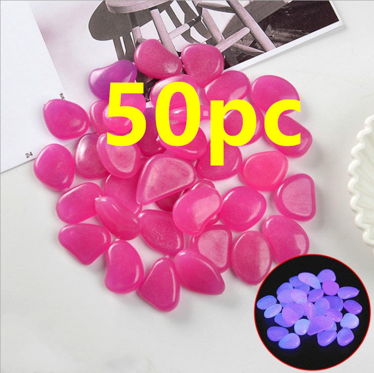 Luminous Stones Fluorescent Aquarium Pebbles Fish Tank Garden Luminous Stones b37c1dcd 41ea 4ed2 ab2d c58ae227a074