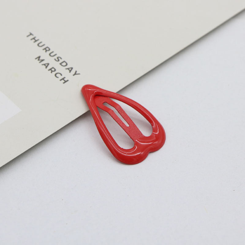 Oil Dripping Spray Paint Side Clip Bang Clip Love Children's Hair Accessories b391c8ab c8c2 48c9 beaf bd00a604d95c