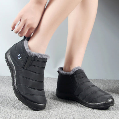 Water-repellent Cloth Cotton Boots Men's And Women's Same Large Size ShortBoots b39368ea 61eb 4a8a b971 12a6ceb58ea7