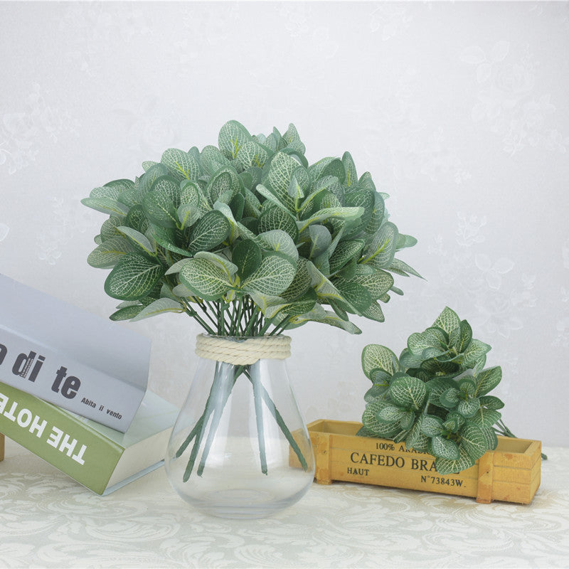 Single Bunch Of Artificial Flowers Artificial Green Plant Simulated Plants Grass Flower Plastic Flowers Fence Planter Partiti