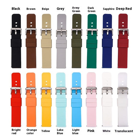 Multicolor Silicone Waterproof Smart Watch Band b3cd4ba5 2909 4039 9582 499b5bf89c45 trans
